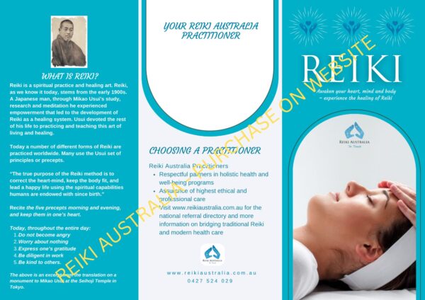 Reiki Australia Downloadable Brochure